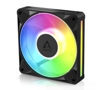 ARCTIC BioniX P12 A-RGB, ventola PWM da 120 mm con Daisy Chain | Elevata pressione statica, 450-3000 rpm, 16 LED A-RGB, pannello laterale traslucido, collegamento senza cavi