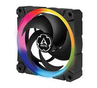ARCTIC BioniX P120 A-RGB - 120 mm Ventola PC da Gioco a Pressione Statica con A-RGB, PWM, Dissipatore, Cuscinetto Dinamico Fluido, 400-2300 RPM - Nero