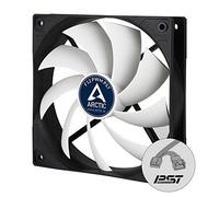 ARCTIC F12 PWM PST - 120 mm PWM PST Ventola, Basso Rumore, Custodia Standard, PWM Sharing Technology PST, Ventilazione 230-1350 RPM, 0,3 Sone - Nero/Bianco