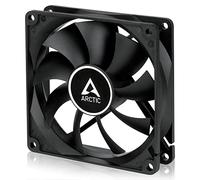 ARCTIC F9 Silent - 90 mm Ventola PC, Rumore Basso 0,08 Sone, Ventilazione Efficiente, Cuscinetto Fluido Dinamico, Ventilazione 1000 RPM, 0,08 Sone - Nero