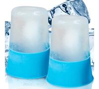 Arctic Flex Ice Cup - Ice Roller Cold Therapy Massage Tool - Small, Reusable and Freezable - for Men, Women, Pain, Inflammation, Sprains, Strains - for Muscle Spasms, Weakness and Stiffness (Two Pack)