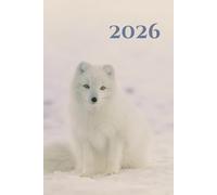 Arctic Fox 2026 A5 Family Diary With Week To Page: Weekly Organiser For Business or Home