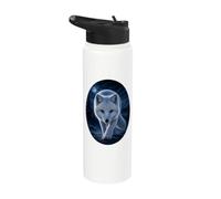 Arctic Fox Moonlit Wilderness Wildlife Arctic Fox Amante Stainless Steel Insulated Water Bottle