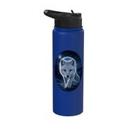 Arctic Fox Moonlit Wilderness Wildlife Arctic Fox Amante Stainless Steel Insulated Water Bottle