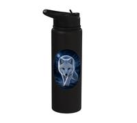 Arctic Fox Moonlit Wilderness Wildlife Arctic Fox Amante Stainless Steel Insulated Water Bottle