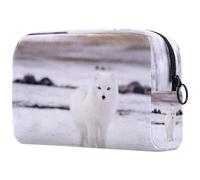 Arctic Fox - Trousse da donna, per articoli da toeletta da viaggio, grande, pratica borsa organizer con cerniera, Multi, 18.5x7.5x13cm/7.3x3x5.1in, Beauty case