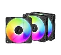 ARCTIC Freezer P12 Pro Reverse A-RGB - 3 Pack Case per computer Ventilatore 12 cm Nero 3 pz