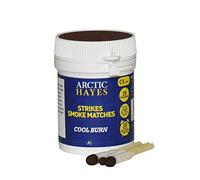 Arctic Hayes ARC333000 1 x Strikes Smoke 25 Pezzi fiammiferi Vasca