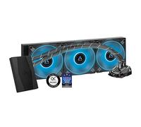 ARCTIC Liquid Freezer II 420 RGB (incl. Controller) Sistema di Raffreddamento Dissipatore Liquido ad Acqua per CPU AIO con RGB, pompa controllata PWM, 200-1900 RPM, LGA1700 compatibile - Nero