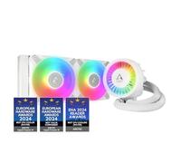 ARCTIC Liquid Freezer III 240 A-RGB (bianco)- Sistema di raffreddamento ad acqua per PC, dissipatore a liquido All-in-One per CPU AIO, compatibile con Intel e compatibile con AMD, pompa efficiente