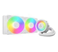 ARCTIC Liquid Freezer III Pro 280 A-RGB (bianco) - Dissipatore AIO CPU, 2 x 140 mm Raffreddamento Liquido, Radiatore 38 mm, Pompa PWM, Fan VRM, AM5/AM4, Intel LGA1851/1700 Telaio Contatto - Bianco
