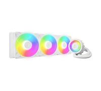 ARCTIC Liquid Freezer III Pro 420 A-RGB (bianco) - Dissipatore AIO CPU, 3 x 140 mm Raffreddamento Liquido, Radiatore 38 mm, Pompa PWM, Fan VRM, AM5/AM4, Intel LGA1851/1700 Telaio Contatto - Bianco