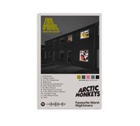 Arctic Monkeys Favourite Worst NightmareArt Stampa artistica moderna per la camera da letto della famiglia poster stampa stampa estetica su tela da parete per giovani ragazze dormitorio decorazione