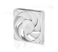 ARCTIC P12 Pro PST (White) - Ventola Potente Premium, Ventola PWM da 120 mm con Sdoppiatore per Cavi a Y, 600-3000 rpm, 0 rpm <5% PWM, Cuscinetto Idrodinamico, a 4 Pin - Bianco