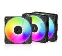 ARCTIC P12 Pro Reverse A RGB 3 Pack 120 mm Ventola Premium con flusso d’aria