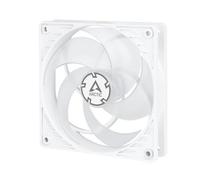 ARCTIC P12 PWM PST Custodia per computer Ventilatore 12 cm Trasparente, Bianco NEW