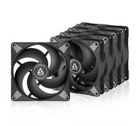 ARCTIC P14 Max (5 Pezzi) - Ventola per case PC da 140 mm ad alte prestazioni, controllo PWM 400-2800 rpm, ottimizzata per la pressione statica, modalità 0dB - Nero