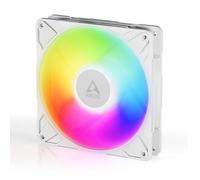 ARCTIC P14 Pro A-RGB (White) - Ventola Potente Premium, Ventola PWM da 140 mm con Sdoppiatore per Cavi a Y, 400-2500 rpm, 0 rpm <5% PWM, RGB digitale 5V, Cuscinetto Idrodinamico, a 4 Pin - Bianco