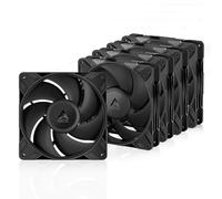 ARCTIC P14 Pro PST - 5 Pezzi - Ventola Potente Premium, ventola PWM da 140 mm con Sdoppiatore per Cavi a Y, 400-2500 rpm, 0 rpm <5% PWM, Cuscinetto Idrodinamico, a 4 Pin - Nero