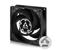 ARCTIC P8 PWM PST - 80 mm Ventola per PC, PWM Sharing Technology, Pressione Statica, Connessione PST, Velocità 200-3000 RPM, 0,3 Sone - Nero