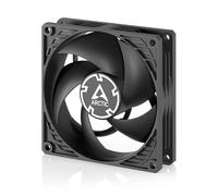 ARCTIC P9 Silent - Ventola per PC, Ventola da 80 mm particolarmente silenziosa per case del PC ottimizzata per la pressione statica, motore della ventola quasi silenzioso, 1900 rpm - Nero