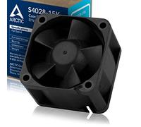 ARCTIC S4028-15K - Ventola per server PC 40x40x28 mm con doppio cuscinetto a sfera, 1400-15000 RPM, PWM regolata, connettore a 4 pin, 12 V DC - Nero