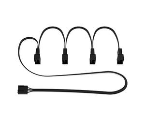 ARCTIC Splitter per fan PWM a 4 poli - PST Distributore per 4 ventole, fan, PWM sharing, connettore multiventilatore, cavo di prolunga, splitter, Y, adattatore, PC