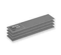 ARCTIC TP-4 Thermal Pad: Pad termico ad alte prestazioni, 4 pezzi, 120x20x0,5 mm (impilabile fino 2,0 mm senza perdita di prestazioni), alte prestazioni, molto morbido, riempitivo, colma irregolarità