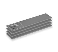 ARCTIC TP-4 Thermal Pad: Pad termico ad alte prestazioni, 4 pezzi, 120x20x1,0 mm (impilabile fino 2,0 mm senza perdita di prestazioni), alte prestazioni, molto morbido, riempitivo, colma irregolarità