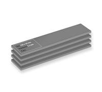 ARCTIC TP-4 Thermal Pad: Pad termico ad alte prestazioni, 4 pezzi, 120x20x1,5 mm (impilabile fino 2,0 mm senza perdita di prestazioni), alte prestazioni, molto morbido, riempitivo, colma irregolarità