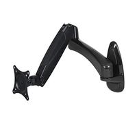 ARCTIC W1-3D - Supporto da Parete Estensibile per Monitor, Staffa a Muro con sistema Quick Fix, per Schermi/TV fino a 43"/49"Ultrawide e 8 kg di Peso, Rotazione 360 °, VESA 75/100, Salvaspazio - Nero
