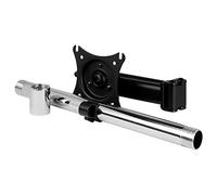 ARCTIC Z+1 Pro Gen 3 supporto da tavolo per Tv a schermo piatto 124,5 cm (49") Scrivania Nero, Acciaio satinato