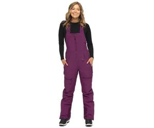 ARCTIX Eco Friendly Traverse Bib Overalls, Salopette con Bretelle Donna, Prugna, Small (4-6) Short