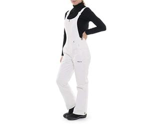 ARCTIX Essential Insulated Bib Overalls, Salopette con Bretelle Donna, Bianco, 3X (24W-26W) Short