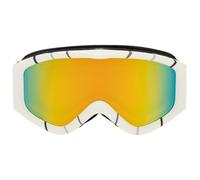 Arctix Kids Ski Goggles, White/Orange Revo, One Size