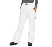 ARCTIX Lumi Pantaloni da Neve Cargo Foderati in Pile da Donna, Bianchi, Taglia M