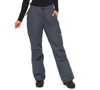 ARCTIX Lumi Pull Over Pile Foderato Cargo Snow Pantaloni, Acciaio, Large (12-14) Regolare