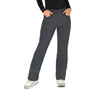 ARCTIX Sarah Fleece-Lined Softshell Pants, Pantaloni da Neve Donna, Acciaio, Small (4-6) Short
