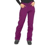 ARCTIX Sarah Fleece-Lined Softshell Pants, Pantaloni da Neve Donna, Prugna, Large (12-14) Regular