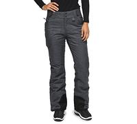 Arctix Snow Sports Insulated Cargo Pants, Pantaloni da Neve Donna, Acciaio Melange, Large (12-14) Short