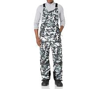 ARCTIX Tundra Ballistic Bib Overalls with Added Visibility, Salopette con Bretelle Uomo, A6 Camo Nero, 2X-Large (44-46W 32L)