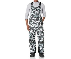 ARCTIX Tundra Ballistic Bib Overalls with Added Visibility, Salopette con Bretelle Uomo, A6 Camo Nero, Large (36-38W 36L)
