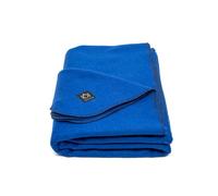 Arcturus Coperta in lana militare, 2 kg, calda, pesante, lavabile, grande, 162,6 x 223,5 cm, ideale per campeggio, attività all'aperto, kit di sopravvivenza e di emergenza (blu reale)