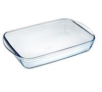 Arcuisine 4937416 - Pirofila rettangolare, 40 x 27 cm, 4,6 l, colore: Trasparente