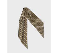 Arcuri ascot in seta quadro obliquo, marrone I25866A.12