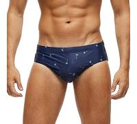 Arcweg Costume da Bagno Uomo con Pad Rimovibile e Coulisse Slip e Parigamba da Bagno Pantaloni Corti Elastico a Vita Bassa Nuoto Albero di Cocco M