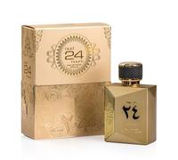 ARD AL ZAAFARAN OUD 24 HOURS MAJESTIC GOLD 100ML EDP SPRAY NUOVO E SIGILLATO