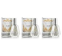 Ard Al Zafaran Attar Arabo, profumo di lunga durata con un tocco orientale di muschio, muschio bianco, gelsomino, ambra e floreale.