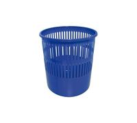 ARDA - 4119A - Cestino gettacarte - traforato - 12 L - blu - Arda - 35344 - Conf. da 1 Pz. - 4119A