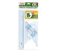 ARDA - 70420MAN - Set disegno per mancini - riga 30cm - squadre 45-60gradi - Arda - 80907 - Conf. da 1 Pz.